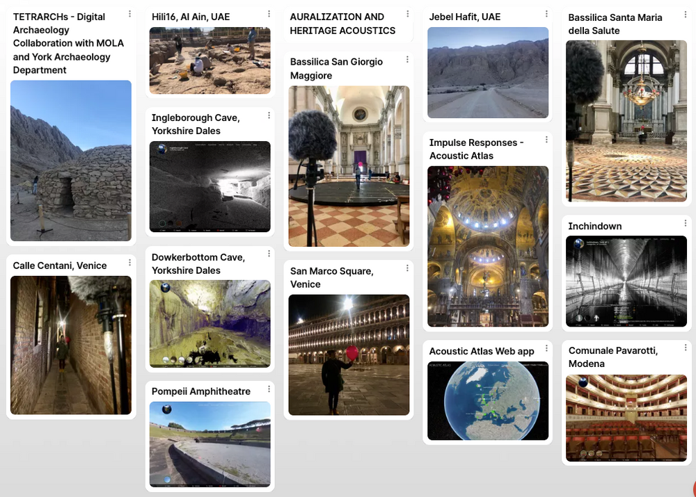 New archaeological locations added to Acoustic Atlas!